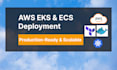 deploy docker app on AWS ecs, eks, kubernetes