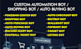 develop auto purchase bot auto buying bot target bot bestbuy bot checkout bot
