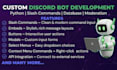 create custom discord bots for you