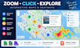 create custom interactive maps, heatmaps and gis visualizations