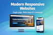 design a responsive front end website