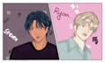 create webtoon ,anime character illustration