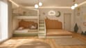 design stylish kids bedroom