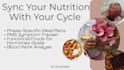 design a nutrition plan for menstrual cycle syncing