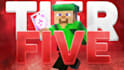 create a high quality minecraft thumbnail