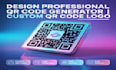 design a custom qr code with logo