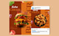 create professional food promotional posters and ads