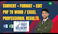 design, format, and edit word documents for you