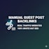 manual guest post backlinks with real traffic