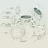 create custom 3d wristwatch cad design and technical drawing and animation