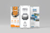 design a roll up banner that pops