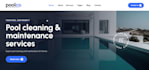 create swimming pool cleaning and maintenance website