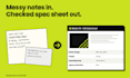 write technical documentation, user manual and spec sheet