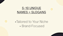 create unique business name ideas with meaning