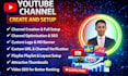 create and setup youtube channel professionally