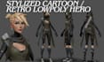 create stylized low poly 3d models and game ready assets