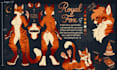 furry ref sheet anthro nsfw furry reference sheet fursona ref sheet for fursuit