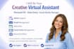 be your creative virtual assistant personal VA data entry social media manager