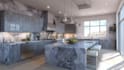 model render kitchen remodel cabinet