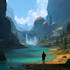 paint environment concept art and background