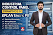 drawing industrial control panel wirings schematic using eplan electric p8