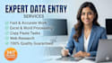 data entry services in exl