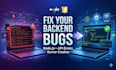 fix backend, nodejs, API bugs and server errors fast