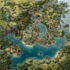 create a jaw dropping fantasy, board game, or dnd map illustration