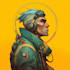 design anime character , cyberpunk character