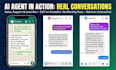 create a multi channel ai agent for whatsapp ig and facebook