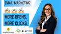 run mailchimp bulk email campaigns with verified leads klaviyo activecampaign