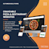build a modern restaurant, cafe, bakery website with complete solution