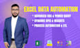 perform engineering data analysis, matlab coding, and excel data visualization
