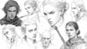 draw character design in sketch