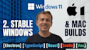 develop professional windows and mac desktop applications using electron js