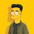 draw you yellow cartoon in simpsons style