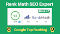 setup rank math SEO plugin and optimize for 90 score