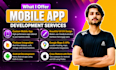 debug and fix bugs, issues and crashes in android and ios mobile app