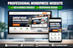 design or redesign a modern wordpress website with seo and mobile responsiveness