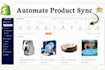 build ebay api shopify api integration,  automate ecommerce store, product sync