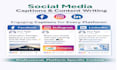 write engaging social media captions and content