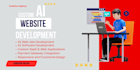 develop ai website, ai chatbot, ai web app, ai software developer