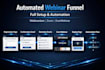 set up automated webinar funnel using webinarjam zoom everwebinar