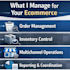 manage and optimize your ecommerce operations