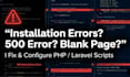 fix codecanyon script installation errors and install it on hosting