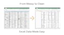 clean, organize, and format your excel data