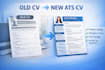 design a professional ats friendly CV or resume using canva
