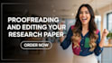 proofreading and editing your research paper