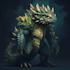 design unique creature monster design and character design