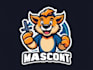 create a mascot premium education learning logo design